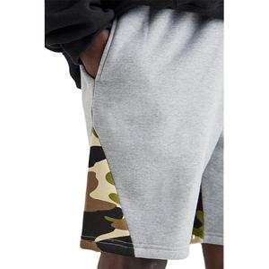 Pantalones Cortos de Hombre de Diseño Moderno con Panel de Camuflaje, Venta al por Mayor, Material de Jersey de Algodón Cómodo, Corte Regular de Verano - Product Image 4