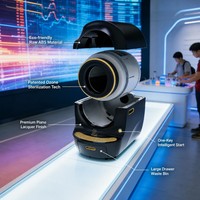 Bac à litière automatique intelligent de luxe pour chat, en ABS, démarrage à une touche, très grande capacité 81L, désodorisant électrique, autonettoyant, contrôle par application