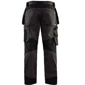 Premium 63% Polyester 34% Coton 3% Élasthanne Chinos Double Genou Vêtements de Travail Pantalon Cargo Léger avec Poches Fabriqué en INDE - Product Image 5