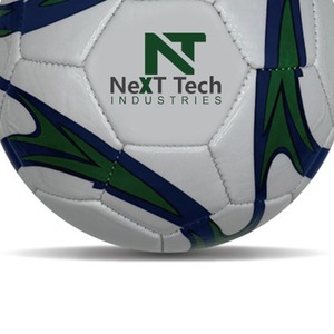 Balón de entrenamiento de fútbol de Next Tech Industries, material de PU para fines de entrenamiento con diseño personalizado y logotipo personalizado - Product Image 6