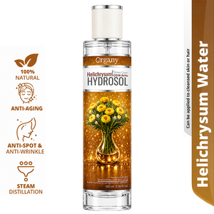 100% Pure Turkish Helichrysum <b>Water</b> Hydrosol Helichrysum italicum Steam Distilled Wholesale Private Label OEM Anti Aging Face - Product Image 1