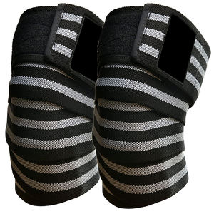 Elastic Bodybuilding Power Lifting <b>Knee</b> <b>Wraps</b> Weightlifting <b>Knee</b> <b>Wraps</b> - Product Image 1