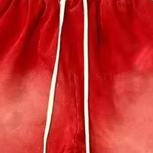 Vente en gros de service OEM pantalon de survêtement évasé lavé à l'acide meilleur design pantalon de survêtement évasé léger lavé à l'acide de couleur unie - Product Image 6