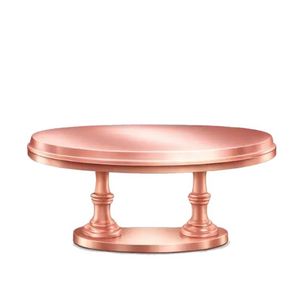 Mesa de Centro de Alta Calidad Estilo Fundición en Forma Redonda para Sala de Estar, Cafetería, Uso Decorativo, Mueble Metálico, Soporte para Tartas - Product Image 5