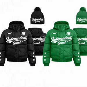 Blouson matelassé pour femmes grandes tailles, nouvelle conception de mode féminine, manteau matelassé d'hiver, poche profonde, blouson matelassé pour femmes, sur mesure - Product Image 1