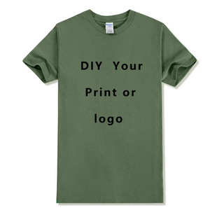 DIY Impression T Shirt Coton Uni à Manches Courtes Mode Tee pour Hommes et Femmes Logo Personnalisé Conception Casual Unisexe Soft Tops - Product Image 5