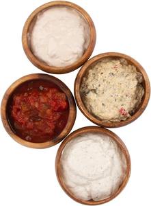 ชามไม้ขัดมันด้วยมือเป็นมิตรกับสิ่งแวดล้อมสำหรับโต๊ะอาหารโดยตรงที่มาจากอินเดียสำหรับสลัดผลไม้ - Product Image 4