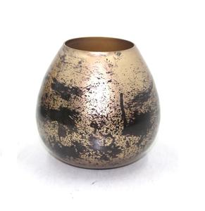 แจกันแก้วประดับโต๊ะดีไซน์หรูสีทองแฟนซีสำหรับตกแต่งบ้านและโรงแรม - Product Image 3