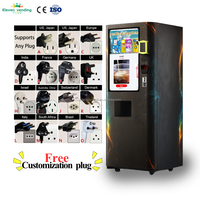 Distributeur automatique de boissons protéinées, écran tactile intelligent, service libre, distributeur de nutrition pour la remise en forme avec système de paiement multiple