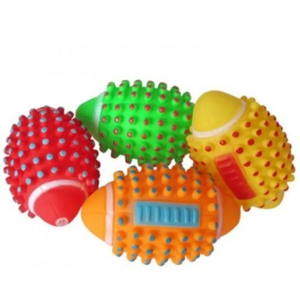 Squeaky Cat and <b>Dog</b> Chew <b>Ball</b> Colorful Teething Pet Toy - Product Image 2