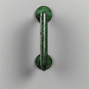 Tirador de puerta ForgeLine Imperial Elegance Manija de puerta de latón macizo con acabado antiguo para interiores Premium - Product Image 2