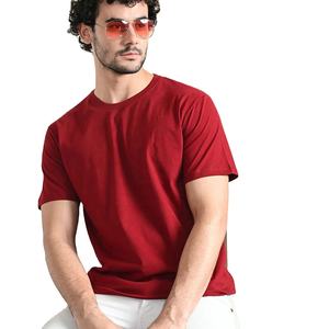 Camisetas de hombre con estampado personalizado a la moda, camisetas de cuello redondo de manga corta lisas de algodón 100%, tamaño personalizado disponible - Product Image 4