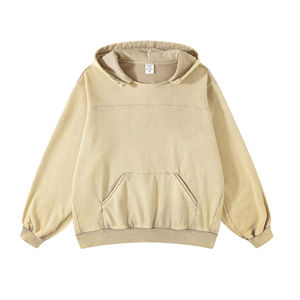 Sudadera con Capucha para Hombre, 100% Algodón Francés, Estilo Vintage, Lavado Ácido, Talla Grande, Estilo Urbano, Invierno, 6XL, Estampado - Product Image 4