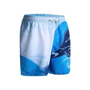 2025 Summer New Arrival Men's Casual Comfortable & Breathable 100% Polyester Shorts <b>Elastic</b> Waist Closure Custom Sublimation - Product Image 2