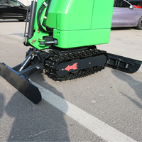 Mini-excavatrice électrique ME05 alimentée par batterie au lithium, mini-excavatrice pour fermes et vergers