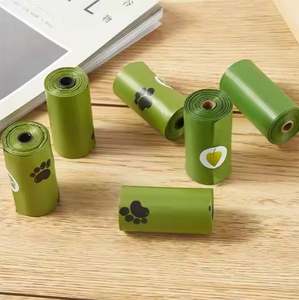 2025 grossistes vente chaude Logo personnalisé sacs de crottes de chien écologiques biodégradables avec distributeur sac de crottes de chien - Product Image 5