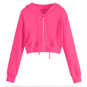 Sweat-shirt à fermeture éclair personnalisé avec cordon de serrage pour hommes, nouvelle arrivage - Product Image 4