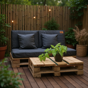 Ensemble de coussins de canapé de jardin 4 pièces de qualité supérieure pour mobilier d'extérieur, terrasse et patio – Vente chaude en gros 57010057 - Product Image 3