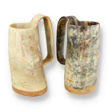 Best Look Buffalo Horn Mug Polished Durable Business Gift Customized Logo Beer Tankard Unique Gift & Rustic <b>Decor</b> <b>Cheap</b> Quality - Product Image 4