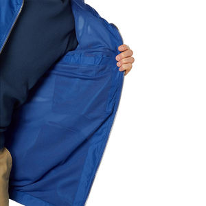 Veste coupe-vent en nylon léger pour hommes Manteau d'extérieur imperméable et coupe-vent avec fermeture éclair Fournisseur OEM en vrac - Product Image 3