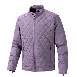 Veste matelassée vintage en laine de luxe pour homme 2026, à capuche, coupe ajustée, fermeture éclair, vêtements d'extérieur, automne-hiver, grande taille, unie, écologique - Product Image 4