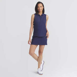 Polo de Mujer al por Mayor, 100% Algodón, Corte Ajustado, Diseño Sólido con Cinta en el Cuello, Alta Calidad y Bajo Precio, Estilo Casual - Product Image 2