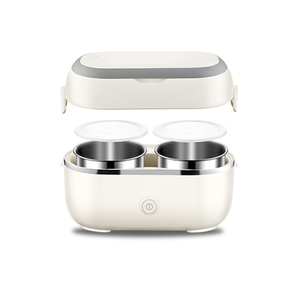 Boîte à lunch électrique de style moderne, facile à utiliser, chauffe-aliments, bol intérieur en acier inoxydable 304, double couche, 2L, avec certification - Product Image 3