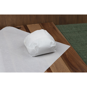 Feuilles de papier sulfurisé blanc 15x30cm 35gsm, papier professionnel, 6000 pièces, B2B - Product Image 1
