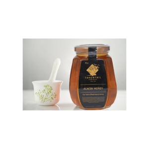 Miel de Acacia orgánica cruda sin filtrar, cosecha 2015, naturalmente dulce con matices florales - Product Image 3