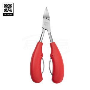 Pince à cuticules en acier inoxydable de qualité supérieure pour la beauté, outil de manucure, ouverture large incurvée, doigt, haute précision, bord tranchant - Product Image 2