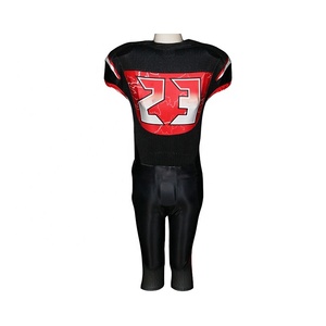 Uniformes de Fútbol Americano Personalizados de Alta Calidad, Corte Ajustado, Colores y Logotipos Personalizados, Tela Transpirable, Impresión por Sublimación - Product Image 4