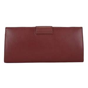 Handmade Ledis Genuine Leather <b>Purse</b> with Magnetic Snap Flap Luxury Design Ledis Bags with laser cut detailing - Product Image 4