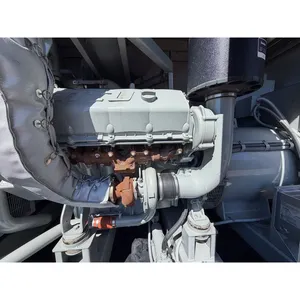 Groupe électrogène diesel industriel triphasé d'occasion 400 kW 480 V/110 V, groupe électrogène de secours commercial fermé - Product Image 4