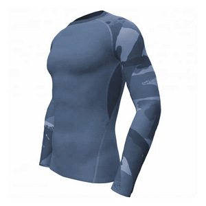 Vente en gros bjj spandex personnalisé sublimation Rash Guard à manches courtes bjj Rash Guard pour hommes - Product Image 5