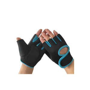 Gants de musculation rembourrés respirants confortables enveloppement de poignet poignée de paume antidérapante pour l'entraînement au gymnase - Product Image 1