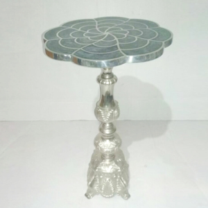 Marble top <b>table</b> <b>gold</b> metal base marble <b>side</b> <b>table</b> contemporary marble furniture home decor designer marble <b>table</b> Use in indoor - Product Image 2