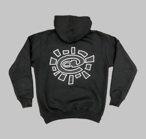 Vente en gros de sweats à capuche d'hiver personnalisés avec motifs, en molleton épais 100% coton, coupe oversize pour hommes, y compris les grandes tailles - Product Image 2