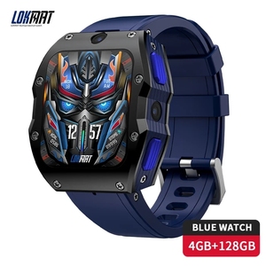 Montre connectée Android <span class=keywords><strong>LOKMAT</strong></span> <span class=keywords><strong>APPLLP</strong></span> 3 MAX, étanche, avec carte SIM 4G, Wifi, GPS, appels vidéo, suivi d'activité physique, caméra, montres intelligentes - Product Image 2