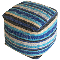 Pouf en coton super confortable, design moderne, style vintage, repose-pieds tricoté, tabouret bohème, siège personnalisable pour jardin, vente en gros