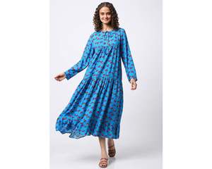 Qualité supérieure femmes nouvelle à la mode Mini chemise Style Designer imprimé solide décontracté pleine longueur robe en mousseline de soie dentelle - Product Image 6