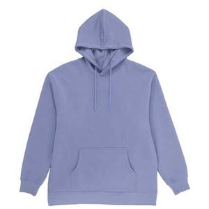 Pull à capuche personnalisé en coton/polyester couleur réactive sans saignement GSM imprimé en relief personnalisé automne - Product Image 1