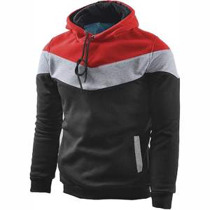 Sudaderas con capucha de lana de invierno transpirables de calidad superior para hombre Logotipo de colores personalizados con impresión digital de bolsillo-Alta calidad MOQ bajo por encargo - Product Image 5