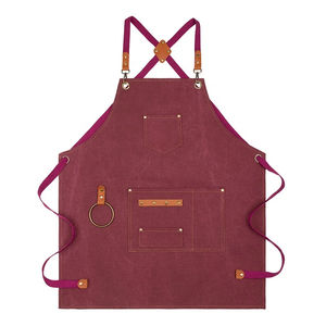 Multi Function Cooking Items 100% Cotton Canvas Polyester Waiter <b>Apron</b> Custom Design logo Kitchen Cooking Canvas Waiter <b>Aprons</b> - Product Image 5