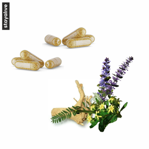 Fadogia agrestis, Tongkat Ali, bổ sung turkesterone với cỏ dại dê sừng, cưa Palmetto, rễ maca, nhân sâm Siberian - Product Image 3