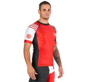 OEM personalizado Jiu Jitsu Rashguard BJJ camisa de compresión MMA Grappling manga larga secado rápido No Gi entrenamiento superior al por mayor - Product Image 1