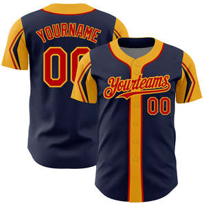 Maillot de baseball personnalisé vente en gros tissu léger et respirant à séchage rapide et durable pour les clubs et les athlètes des équipes - Product Image 4