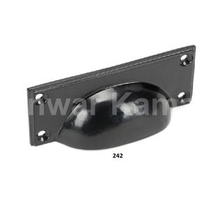 Tirador de cajón de Metal plateado de alta resistencia, tirador de cajón decorativo para decoración de cajones de muebles para el hogar - Product Image 2