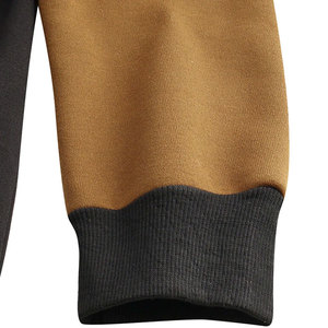 2025 nueva llegada Sudadera con capucha de algodón orgánico para hombres logotipo personalizado bordado cierre de cremallera transpirable Puff impresión para otoño - Product Image 4