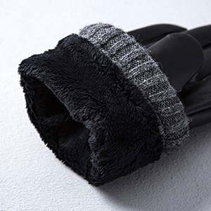Gants en cuir d'hiver pour usage quotidien, de qualité supérieure, fabriqués sur mesure, dernier design, imperméables, à écran tactile, pour le travail - Product Image 4