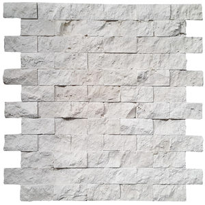 SplitFace Travertine Different Type <b>Stone</b> Paving Tiles 20x20cm Outdoor Garden Driveway Pavers Made in Turkiye Wall Cladding - Product Image 3